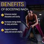 Ageless NAD+ Suplemento con Nicotinamida Ribósido para Mujeres y Hombres | 30 Cápsulas