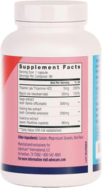 AdvoCare ThermoPlus Complemento Termogénico con Tiamina, Salvia y Té Oolong - 90 Cápsulas