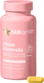 HAIRtamin MOM Complejo Prenatal y Postnatal Vegano - 30 Cápsulas