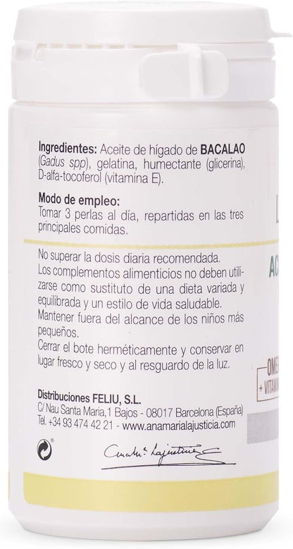 Ana María Lajusticia Aceite de Hígado de – Triglicéridos: Los ácidos grasos omega 3 contribuyen al mantenimiento – Image 3