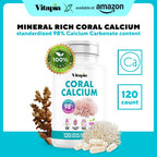 Vitapia Coral Calcium 1000mg - 120 Cápsulas Veganas