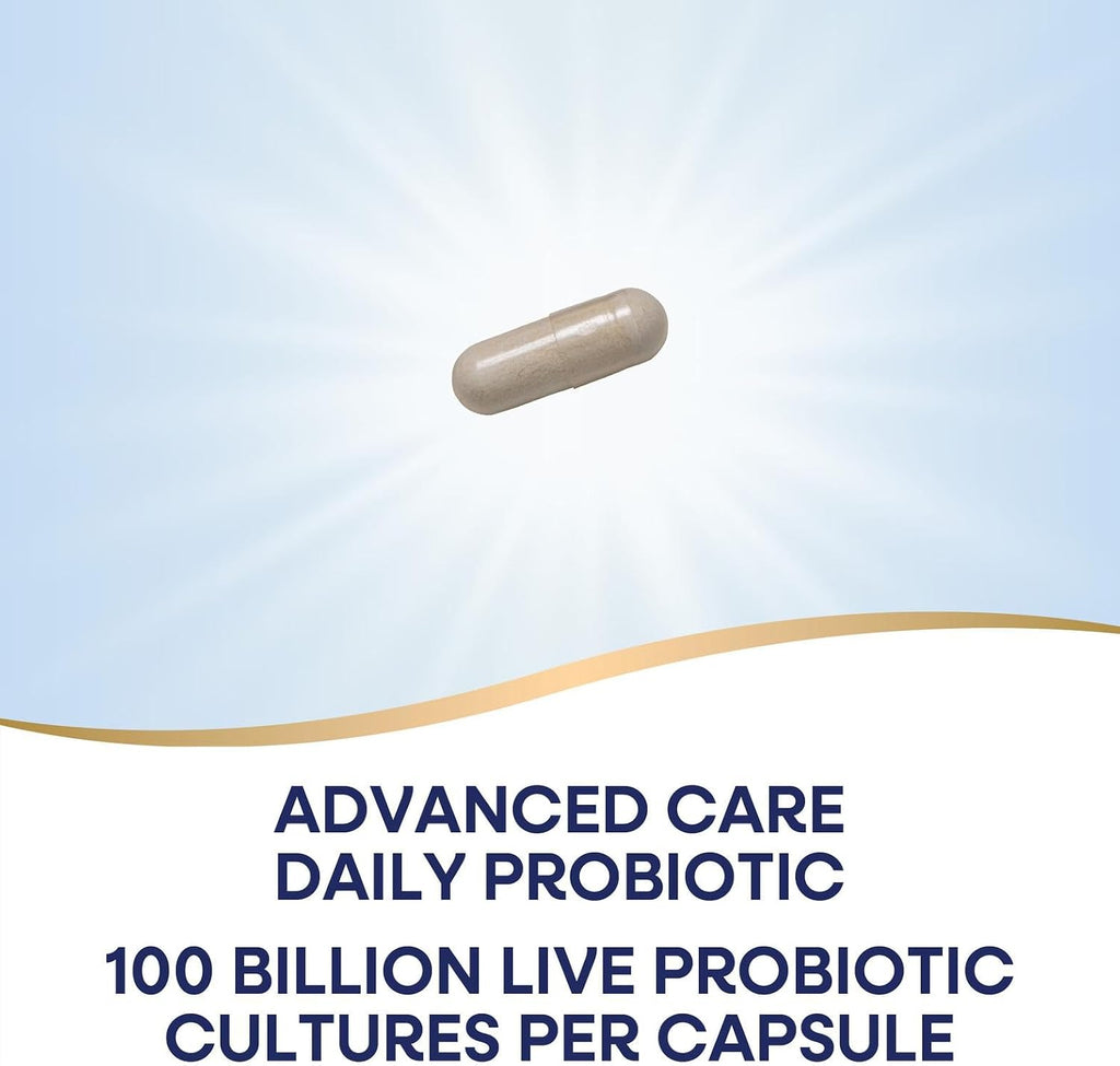 Nature's Way Fortify Optima Probiótico para Adultos, 100 Mil Millones de Cultivos Vivos, 16 Cepas, Prebiótico Vegetal, 30 Cápsulas