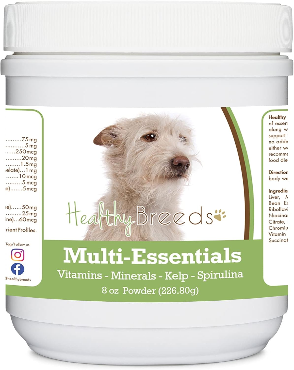 Healthy Breeds Portuguese Podengo Pequeno Multi-Essentials Powder for Dogs - 8 oz