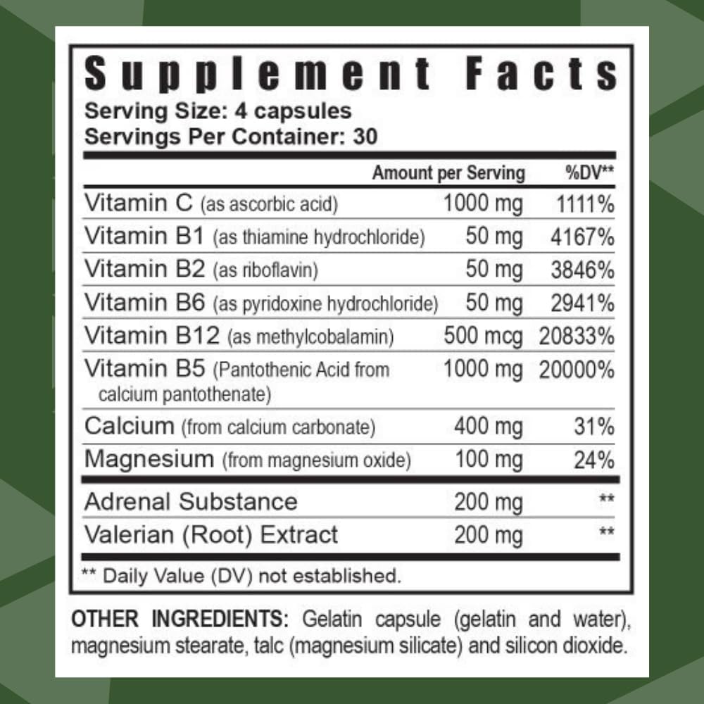 Youngevity Ultimate D-Stress – Suplemento para el alivio del estrés con magnesio, valeriana y vitaminas B – 120 cápsulas