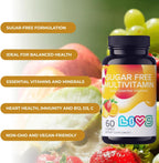 LIVS Multivitamínico en Gominolas sin Azúcar para Adultos y Niños – 60 Gomitas Veganas