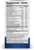 Nordic Naturals Women’s Multivitamin Extra Strength - Multivitamínico para Mujeres - Apoyo para Piel, Cabello, Energía y Huesos - 20 Nutrientes Esenciales - 60 Comprimidos - 30 Dosis