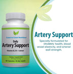 Artery Support - Vitamina K2 y D3 para la Circulación - 60 Cápsulas