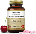 Metil B-12 5000mcg con Folato - Vitamina B12 Metilcobalamina Sublingual - Apoyo Energético y Cerebral - 140 Comprimidos Veganos