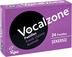 Vocalzone Throat Pastilles 24 Blackcurrant