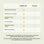 ZBiotics Probiótico Pre-Alcohol (6 botellas de 0.5 fl oz)