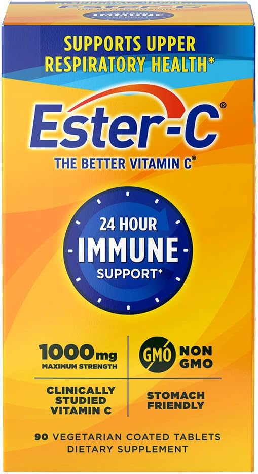 Ester-C Vitamina C, 1000 mg, 90 Comprimidos Recubiertos