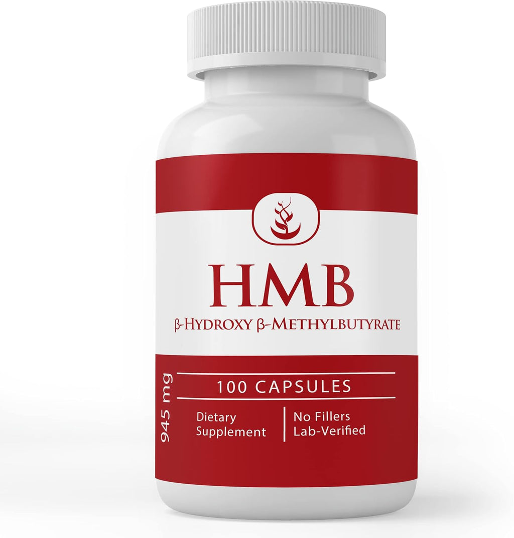 HMB (Beta-hidroxi Beta-metilbutirato) 100 Cápsulas - Pure Original Ingredients
