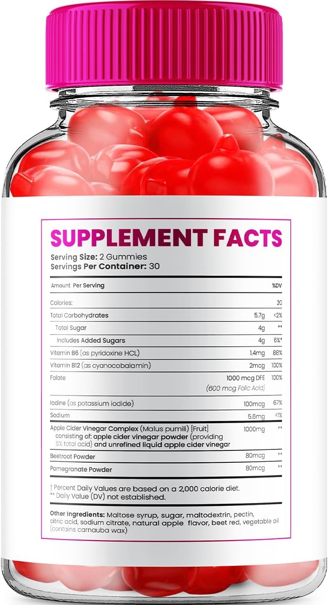Bliss Keto ACV Gummies - 2 Pack (120 Gominolas)