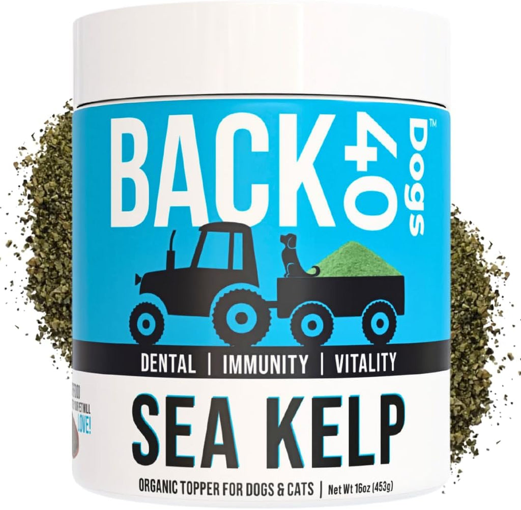 Organic Kelp Powder for Dogs - Alga Kelp Orgánica en Polvo para Perros y Gatos