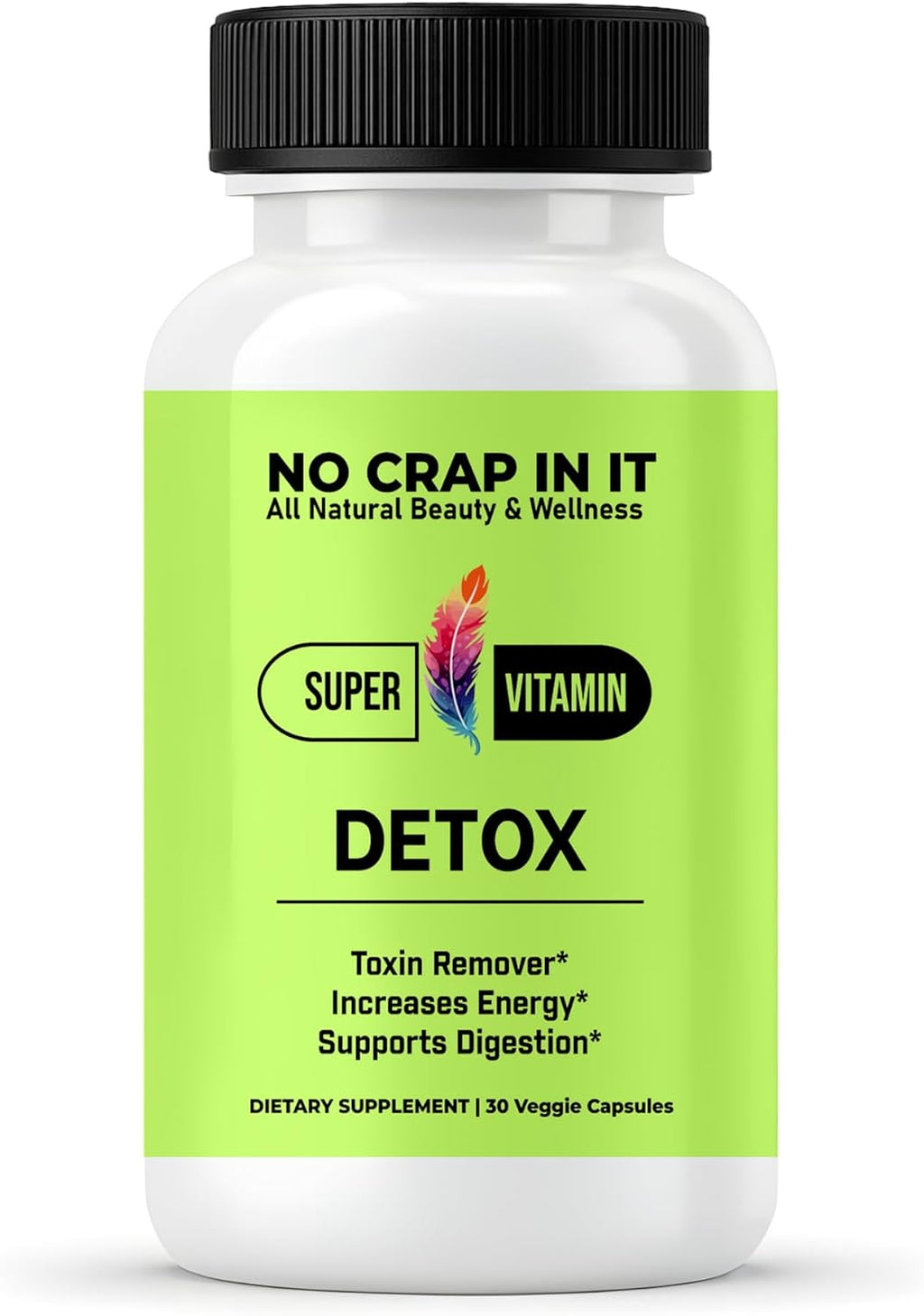 No Crap In It Detox Vitaminas (30 Cápsulas)