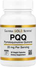 Lake Avenue Nutrition PQQ (Pirroloquinolina Quinona) 20 mg, 60 Cápsulas Vegetales