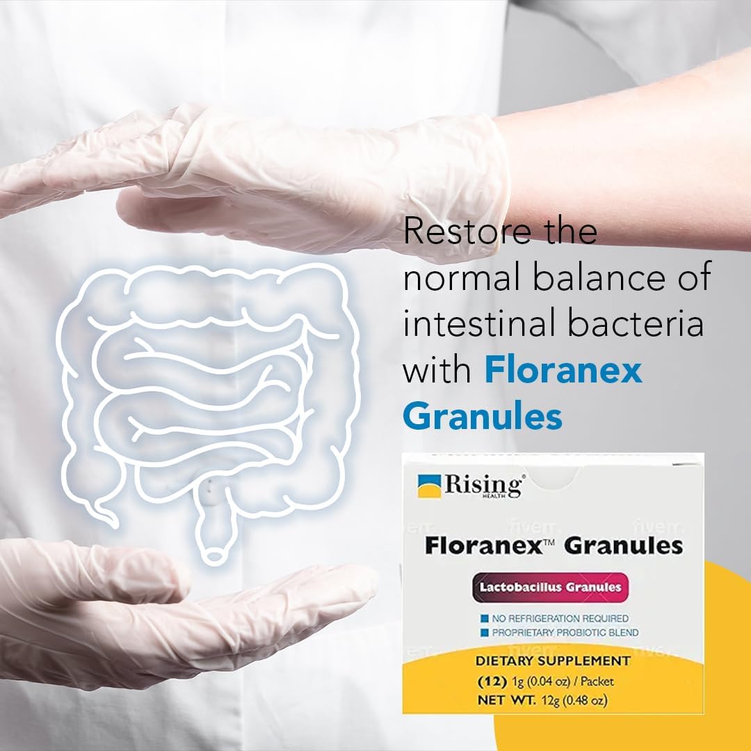 Floranex™ Lactobacillus Probiótico en Gránulos - 12 Sobres