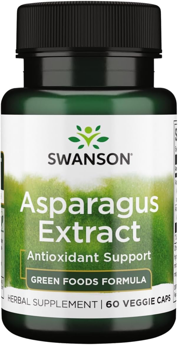 Extracto de Espárrago 60 Cápsulas Veganas - Swanson