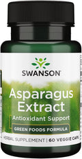 Extracto de Espárrago 60 Cápsulas Veganas - Swanson