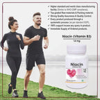 Niacina 14mg Vitamina B3 con Inositol 50mg - 60 Cápsulas Veganas