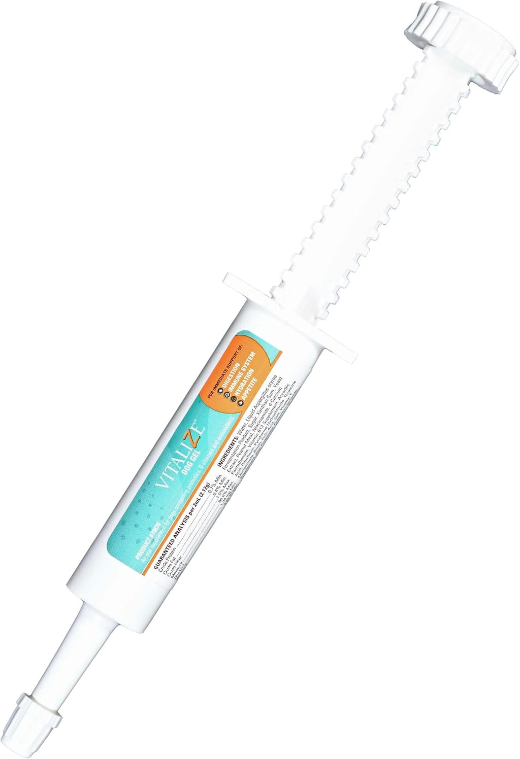 Vitalize Dog Gel, 15 ml - Suplemento de recuperación quirúrgica y apoyo inmunológico para perros pequeños - Sabor a mantequilla de maní con vitaminas, aminoácidos y prebiótico para la salud digestiva y la curación