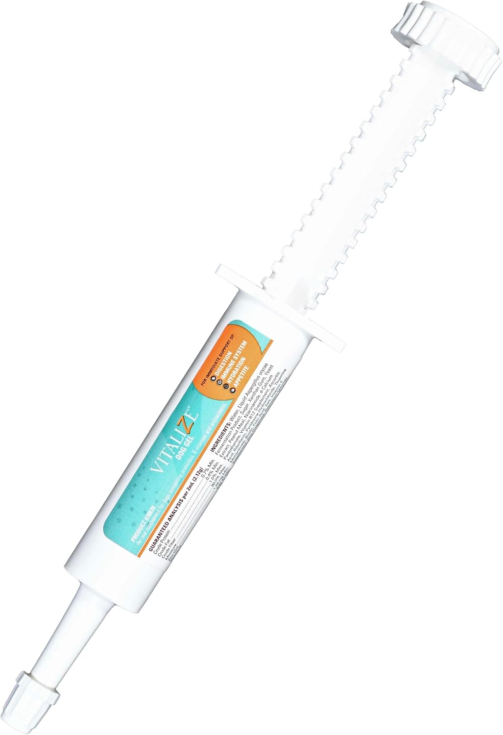 Vitalize Dog Gel, 15 ml - Suplemento de recuperación quirúrgica y apoyo inmunológico para perros pequeños - Sabor a mantequilla de maní con vitaminas, aminoácidos y prebiótico para la salud digestiva y la curación