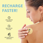 The Recharge Patch 24-Pack: Parches de Recuperación para Viajes, Cruceros y Festivales