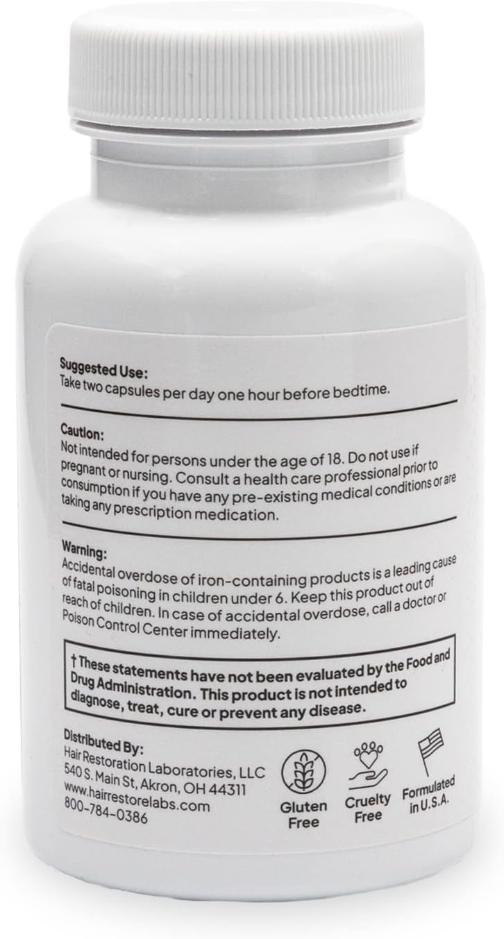 Hair Labs Biotina Boost - Suplemento de Biotina 5000 mcg con Ashwagandha y Keratina - 60 Cápsulas