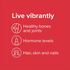 Super Natural Boro de Vibrant Health - 60 Cápsulas