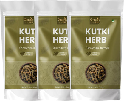 Kutki (Picrorhiza Kurroa) - Pack de 3 de 100 g - ORGANIC SPREE – Image 1