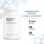 Supersmart Menopause Support (Advanced Formula) - 60 Cápsulas Vegetarianas