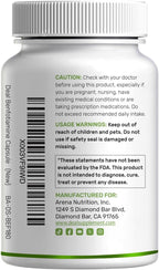 Benfotiamina 600mg por Dosis, 180 Cápsulas Vegetales – Vitamina B1 Liposoluble – Vegano, Sin Gluten, No GMO