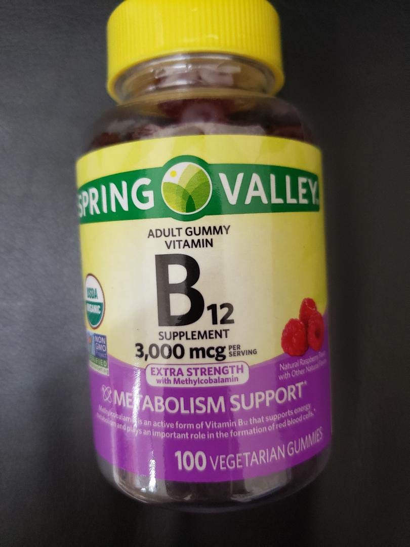 Vitamina B12 3000 mcg, 100 Gominolas