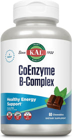 KAL CoEnzyme B Complex, Complejo B Masticable - 60 Comprimidos