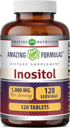 Amazing Formulas Inositol 1000 mg - 120 Comprimidos