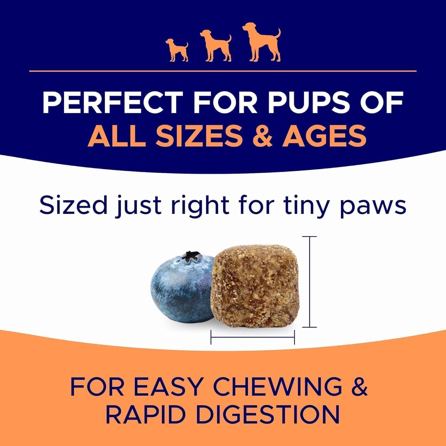 GOODGROWLIES Golosinas para Alivio de Alergias en Perros – Suplemento para Piel y Pelaje Anti-Picor con Omega 3 – 360 Ud. (Sabor Pollo BBQ)