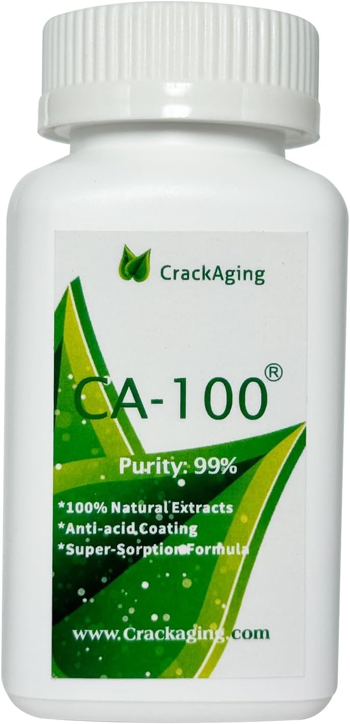 Crackaging Super-Absorption Cycloastragenol 98% - 10mg por Cápsula (180 Cápsulas)