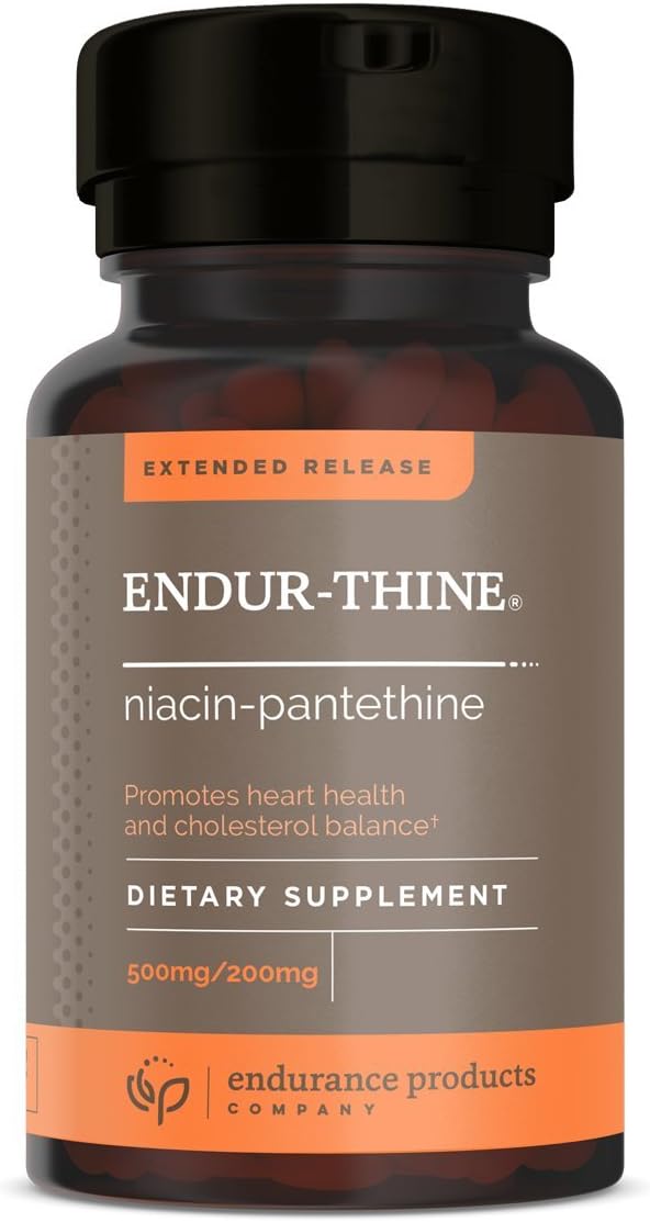 ENDUR-Thine Niacin – Pantethine, 500 mg, 90 comprimidos