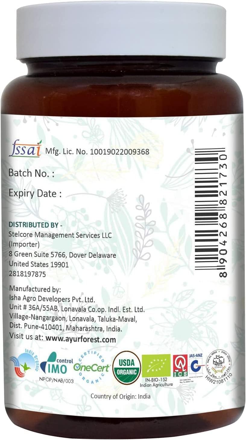 AYURFOREST Comprimidos de Hierba de Trigo (Wheatgrass) - 120 Comprimidos, 500 mg Cada Uno