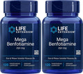 Life Extension Mega Benfotiamine - 250 mg, 120 Cápsulas Vegetarianas (2 Envases)