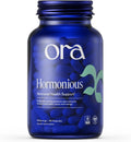 Ora Organic Suplemento Natural para el Equilibrio Hormonal Femenino - Ashwagandha, Maca, Bardana, Cordyceps y Vitamina C - 90 Cápsulas