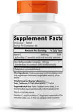 Vitamina C 500mg con Bioflavonoides de Alta Absorción - Doctor's Best