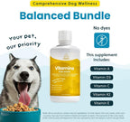 Paramount Pet Health Multivitamínico Líquido para Perros con Probióticos, 946 ml