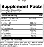 Bucked Up Essential Amino Acids - EAA Powder - Sabor Uva - 30 Servicios