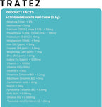 TRATEZ Multivitamínico para Perros 25-en-1 - Chews Blandos con Vitaminas y Minerales Esenciales, 60 Unidades