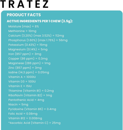 TRATEZ Multivitamínico para Perros 25-en-1 - – Función inmunitaria: nutrientes antioxidantes que ayudan a mantener – Image 8