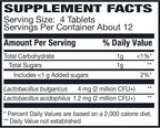 Rising Health Floranex Probiótico Lactobacillus - 50 Comprimidos para Salud Digestiva