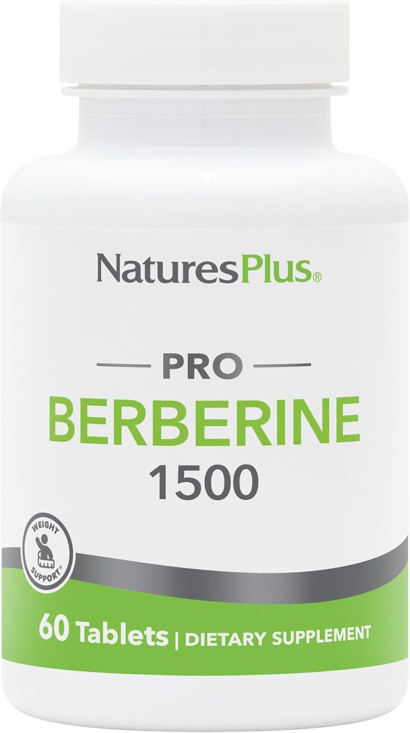 NaturesPlus PRO Berberina 1500 mg - 60 Comprimidos