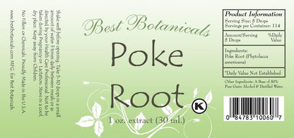 Best Botanicals Extracto de Raíz de Poke 1 oz (30 ml) – Image 5