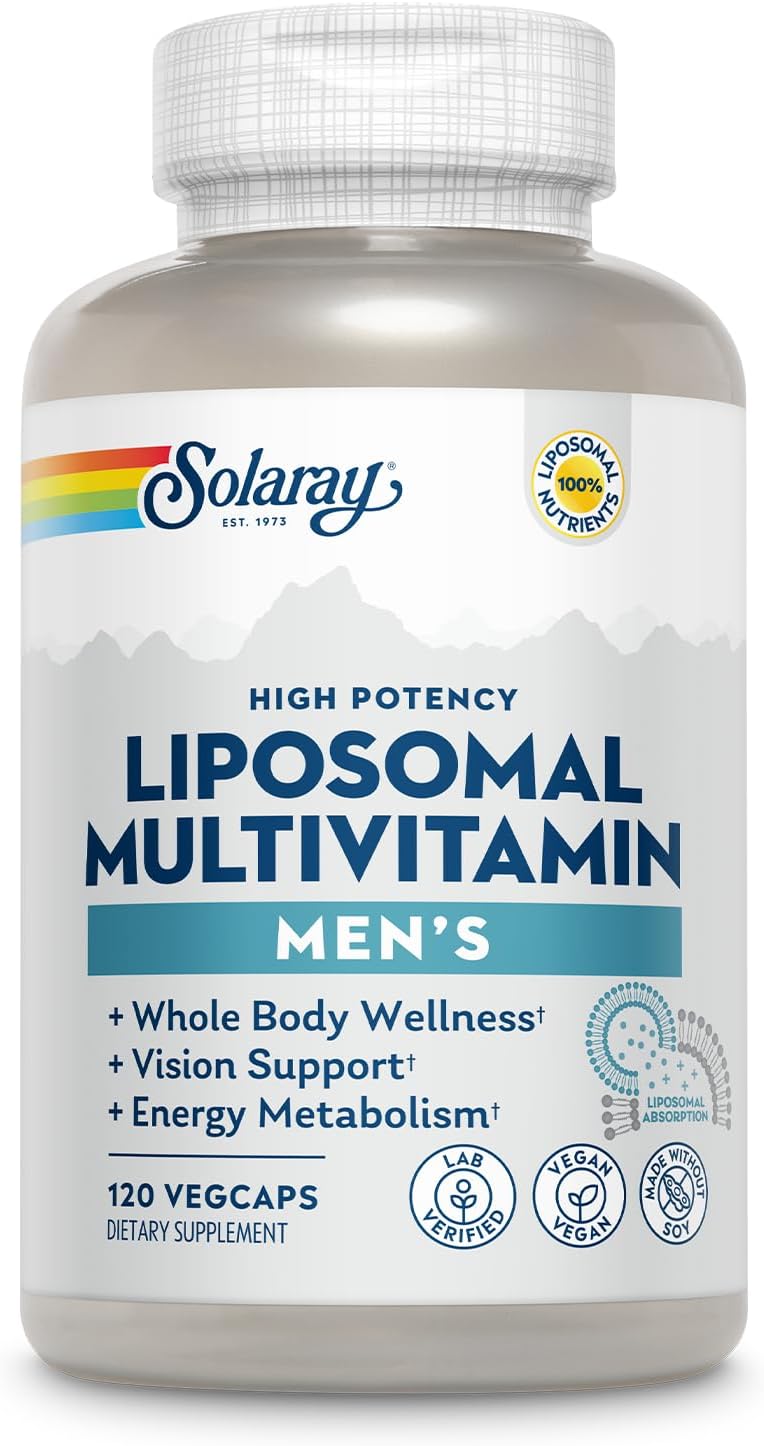 SOLARAY Multivitamínico Liposomal para Mujeres, Alta Absorción - 120 Cápsulas Vegetales